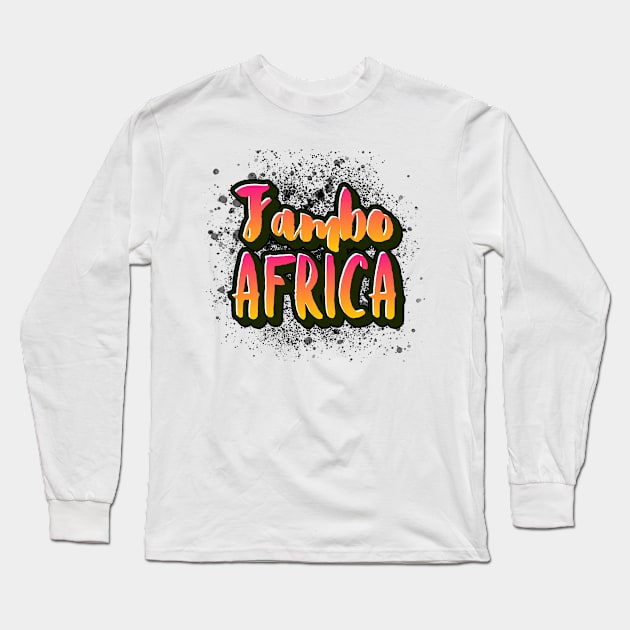 Africa Long Sleeve T-Shirt by Tiffany's collection